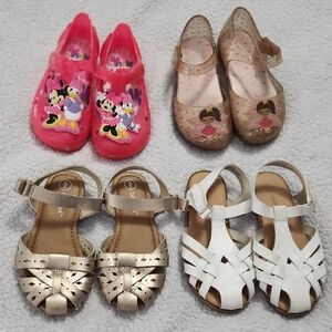 Bundle lot of toddler girl shoes Size 9